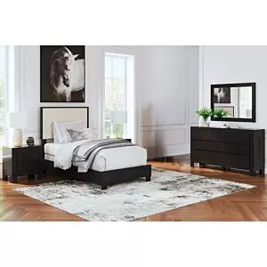 طقم غرفة نوم بورتا 7 قطع مع مرتبة