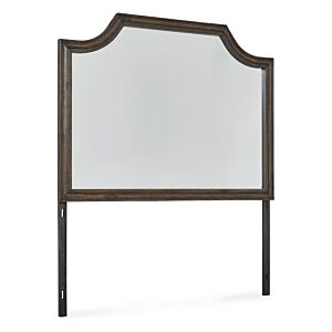 مرآة تسريحة فيراموند - بني داكن