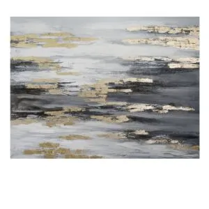 لوحة كانفاس يدوية غولدن سي