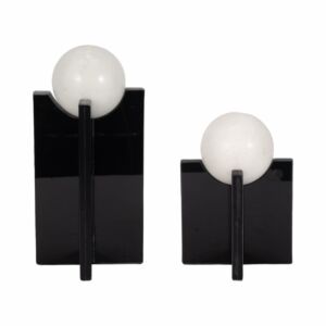 طقم تحف كروي من إلياس قطعتين