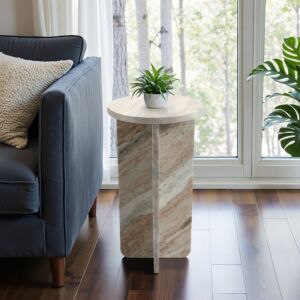 طاولة جانبية ماربلو كبيرة