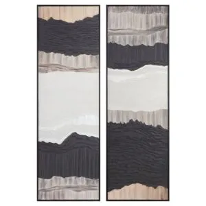 طقم لوحة جدارية قطعتين سونا