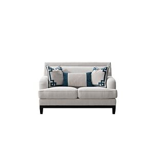 كنبة ثنائية مرتفعة نارو - ابيض