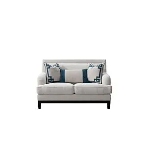 كنبة ثنائية مرتفعة نارو - ابيض