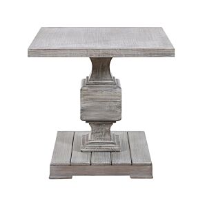 طاولة جانبية من خشب الفير المستعاد