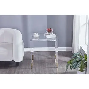 طاولة جانبية أكريليك كيتو