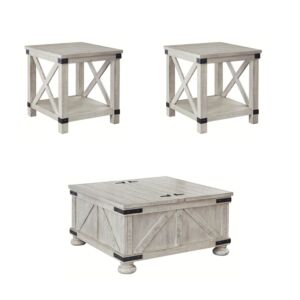 طقم طاولة قهوة 3 قطع