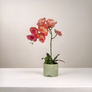 46 cm Artificial Orchid with A Vase Flower