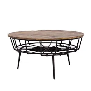 طقم طاولات كومو 3 قطع - بني فاتح واسود