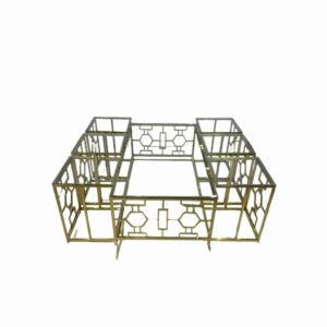 طقم طاولة قهوة وطاولات جانبية ريفن - 7 قطع