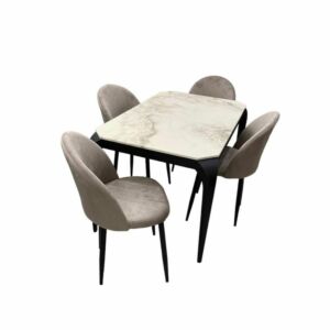 طاولة طعام ل 4 اشخاص رخام كينزا