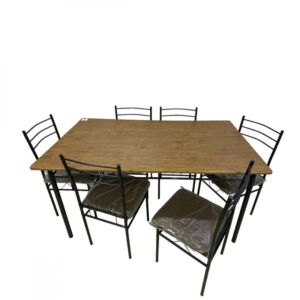 طقم طاولة طعام مع كراسي جوانا 8 أشخاص