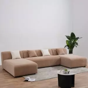 كنب زاوية تايدي - وردي