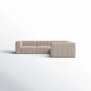 Haven Corner Sofa - 5 Pieces - Light Gray