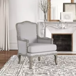 كرسي مفرد شاتوه - رمادي