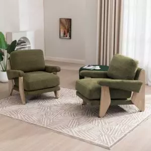 كرسي مفرد روفانس - اخضر