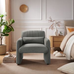 كرسي مفرد فيردي - رمادي