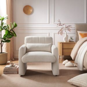 كرسي مفرد فيردي - ابيض