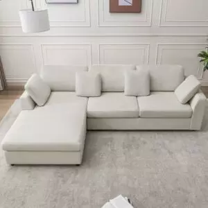 كنب زاوية مايسون - اوف وايت