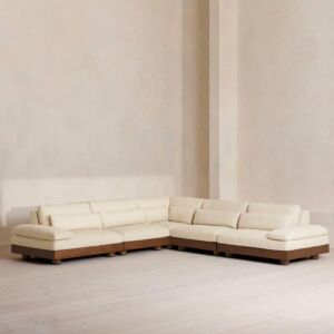 Martina Corner Sofa - 5 Pieces - Off White