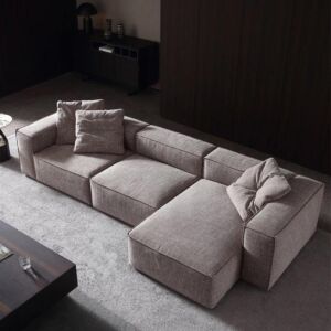 Grand Gatsby Corner Sofa - 3 Pieces - Beige