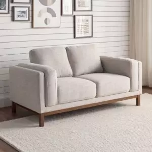 كنبة ترانكويل - 3 مقاعد - بني غامق