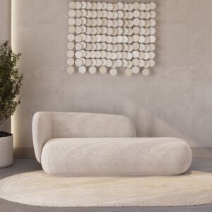 اريكة استرخاء كاسكيد - 3 مقاعد - بيج