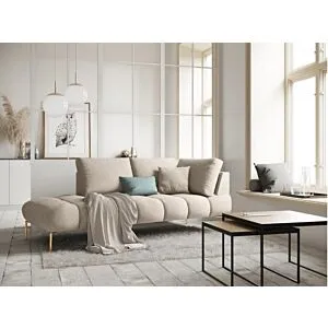 اريكة استرخاء ديلورا - 3 مقاعد - بيج