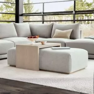 طاولة قهوة اينورا - رمادي