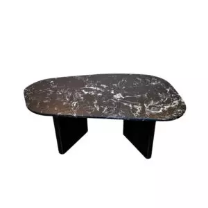 طاولة قهوة مارسيل - اسود وابيض