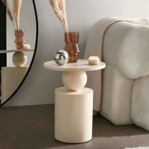 طاولة جانبية موريا - اوف وايت