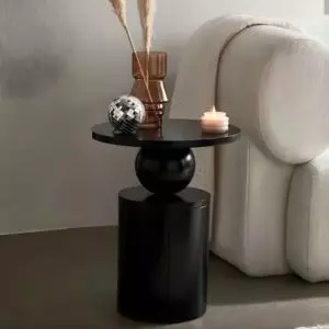 طاولة جانبية موريا - اسود