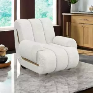 كرسي مفرد بيفرلي - اوف وايت