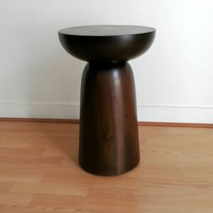 طاولة جانبية ساكرا - بني