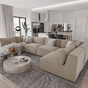 كنب زاوية ايلانا - بيج