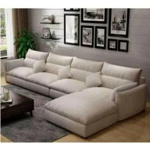 كنبة زاوية اسوا - بيج