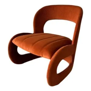 كرسي مفرد مكوك - برتقالي