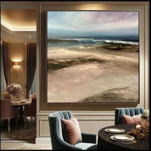 لوحة فنية تجريدية ايدول