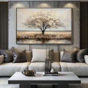 لوحة فنية تجريدية مورلي