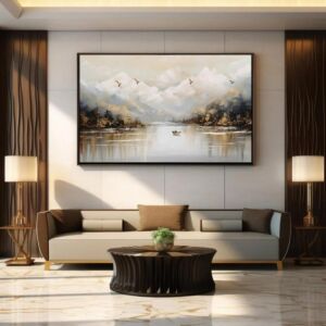 لوحة فنية تجريدية لايتون