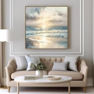 لوحة فنية تجريدية تشرن