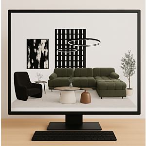 خدمة تصميم فيلا بالمتر المربع 2D