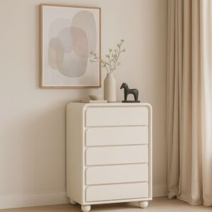 وحدة تخزين ادراج ايفانا - كريمي