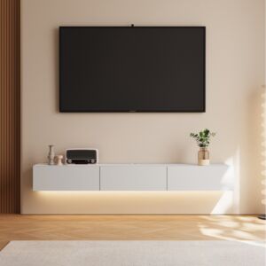 حامل تلفزيون جداري ماردين - 180 سم - اوف وايت