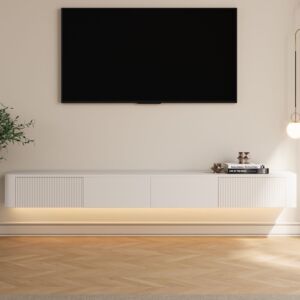 حامل تلفزيون جداري مارسيل - 200 سم - كريمي