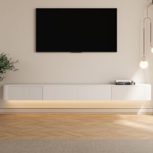 حامل تلفزيون جداري مارسيل - 220 سم - كريمي