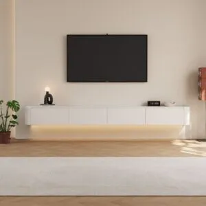 حامل تلفزيون جداري ميرولا 240 سم - كريمي