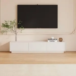 طاولة تلفزيون سومير 180 سم - اوف وايت