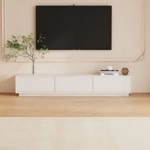 طاولة تلفزيون سومير 200 سم - اوف وايت