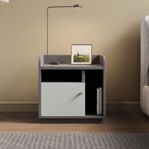 كومودينو سايا - رمادي وابيض